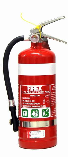[AB:E] Dry Chemical Powder Fire Extinguisher (2.5kg)